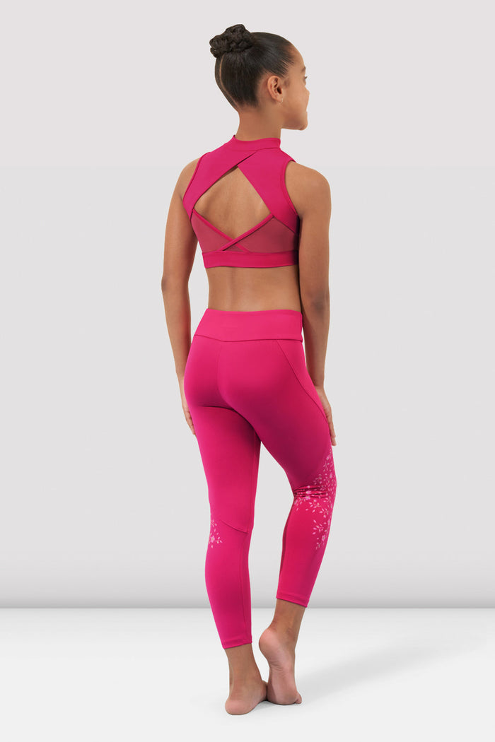 Girls Heidi Zipper Crop Top - BLOCH EU