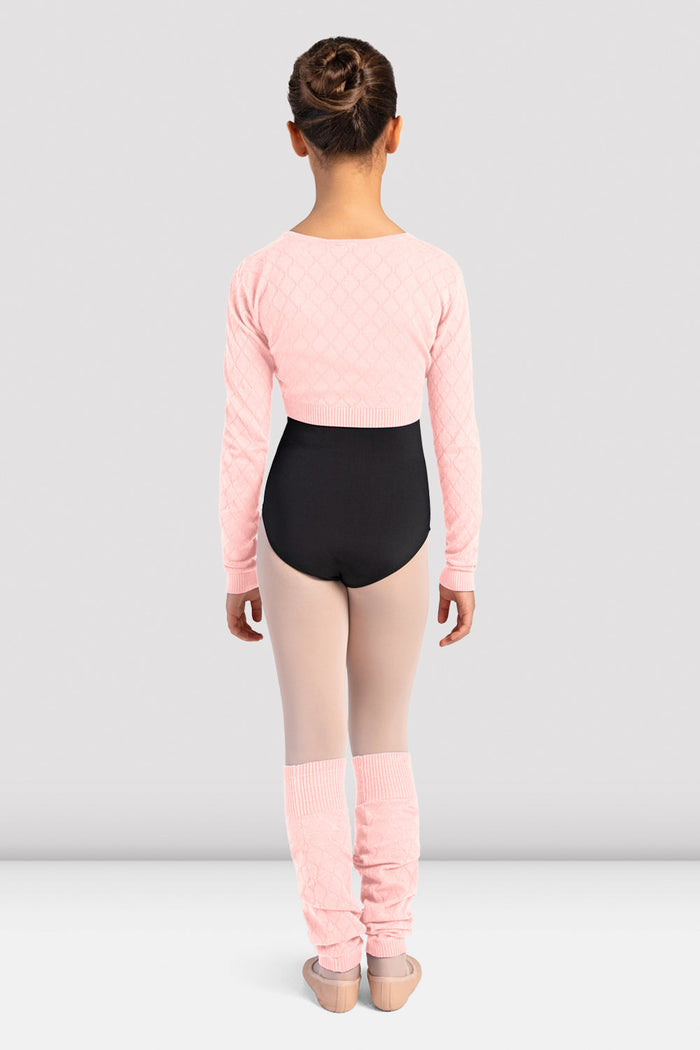 Girls Jaminca Knit Fixed Wrap Top - BLOCH US