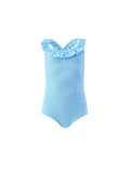 One-Piece Melissa Odabash Girls Johanna Ruffle One Piece Sky Apoella