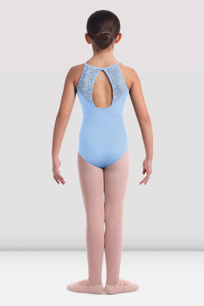 Girls Mirella Daisy Lace Halter Leotard