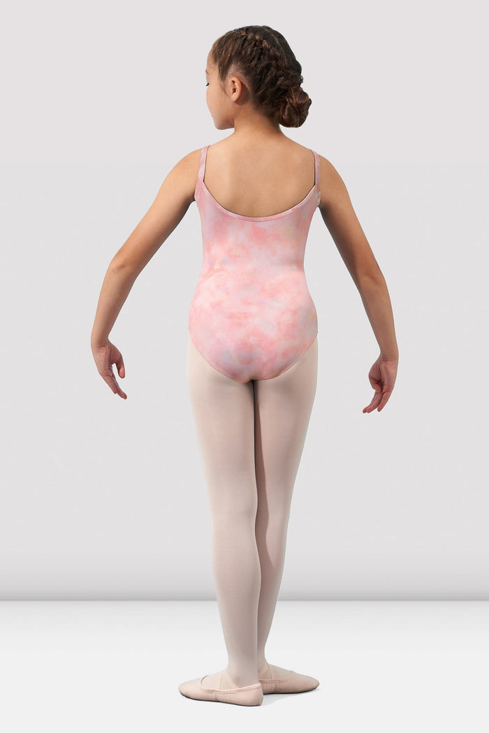 Girls Mirella Watercolour Scoop Neck Leotard - BLOCH EU