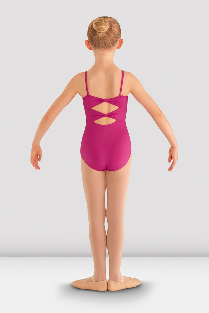 Girls Vehement Bow Back Leotard