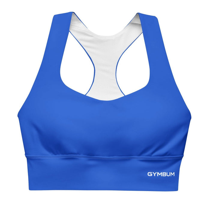 GymBum UK Edge Performance Longline Sports Bra - Allen - Fitness