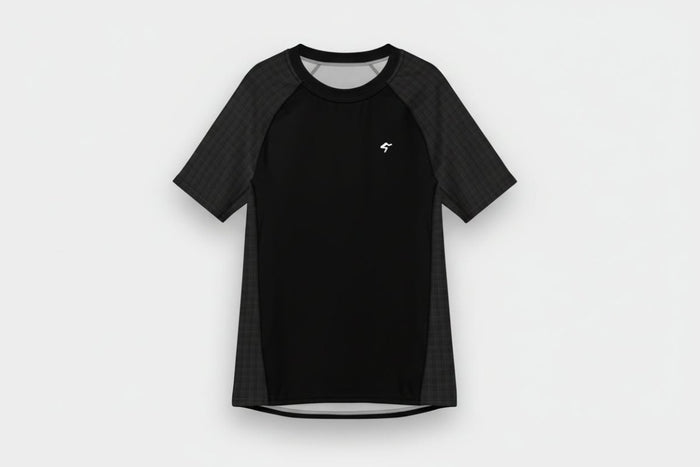 GymBum UK Shadow Check Rash Guard - Allen - Fitness