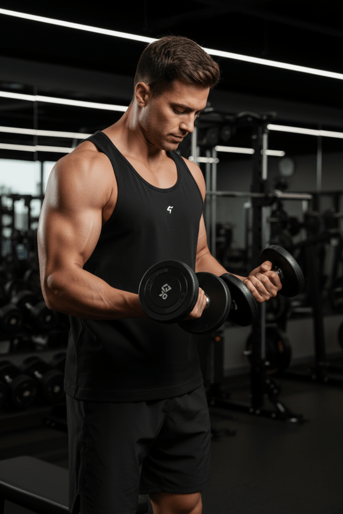 GymBum UK Squat Men's Tank Top - Allen - Fitness