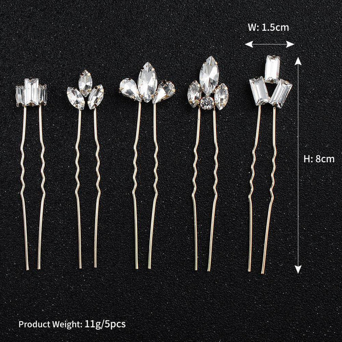 Hairpin 5 sets Daily Hair pin headwear accessories 566358087546 - COCOMELODY