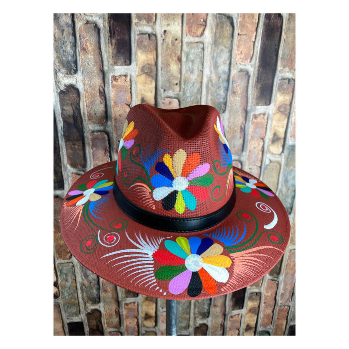 Hand painted Mexican Artisanal Hat