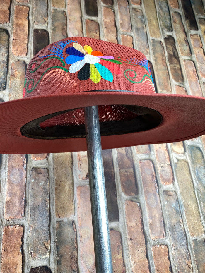 Hand painted Mexican Artisanal Hat