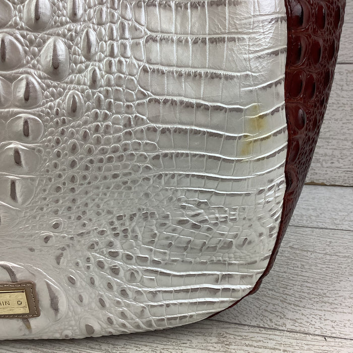Handbag Designer By Brahmin, Size: Large -AS IS-