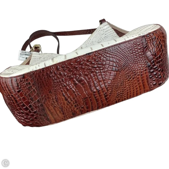 Handbag Designer By Brahmin, Size: Large -AS IS-