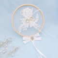 Handmade pearl bud ring pillow 599755872256 - COCOMELODY