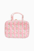 Heirloom Print Travel Box - PINK MACAROON