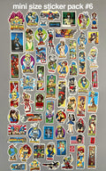 hook-ups mini size sticker pack #6 of 64 small stickers