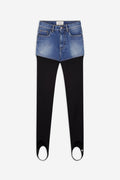 Hybrid Rib Denim Pants