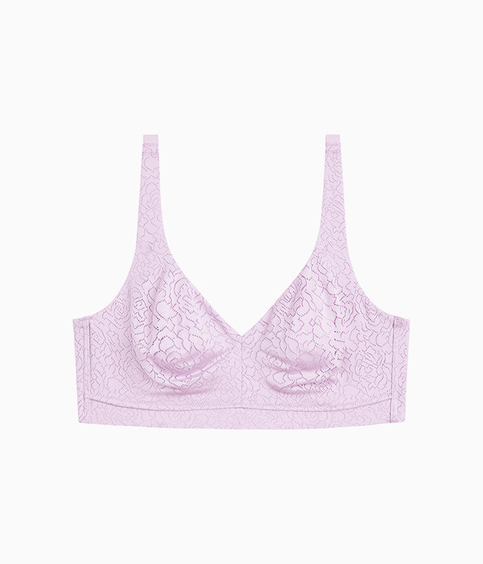 Inside Job™ Wire Free Bra: Lavender Sage