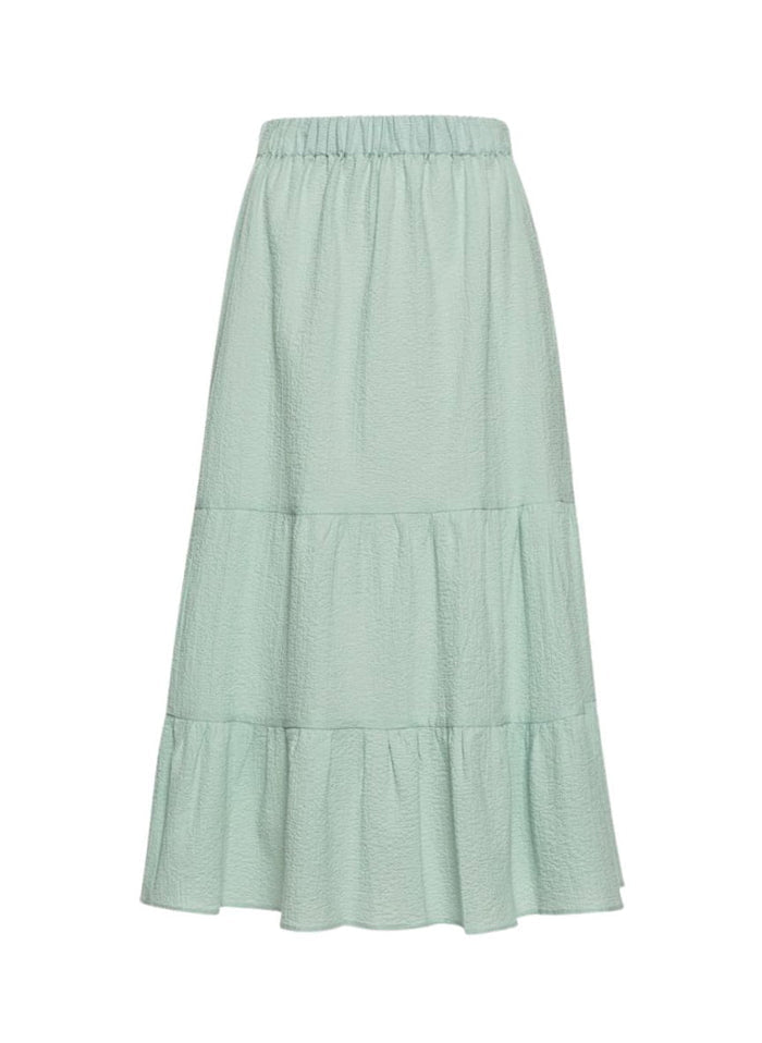 Skirts APOELLA Irida Tiered Long Skirt Mint Apoella