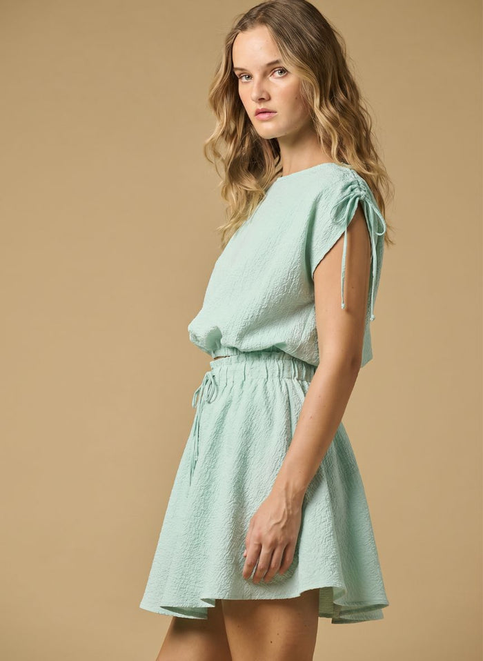 Skirts APOELLA Iris Mini Skirt Mint Apoella