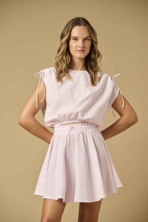 Skirts APOELLA Iris Mini Skirt Pink Apoella
