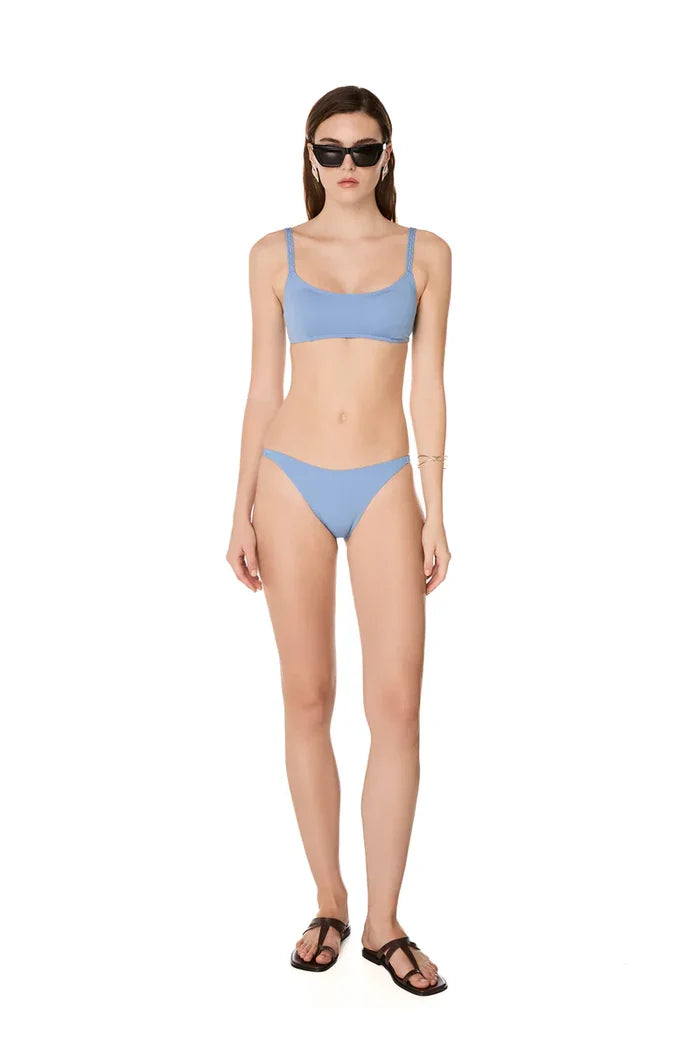 Bikini Kiohne Iris/Nora Braided Trim Bikini Sky Blue Apoella