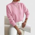 Isla - Cozy Pink Knit Sweater