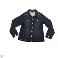 Jacket Denim By Dg2 In Blue Denim, Size: L