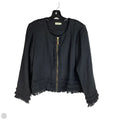 Jacket Designer By Spartina In Grey, Size: L