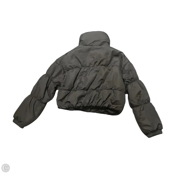Jacket Puffer & Quilted By Double Zero In Black, Size: L