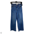 Jeans Cropped By Frame In Blue Denim, Size: 2