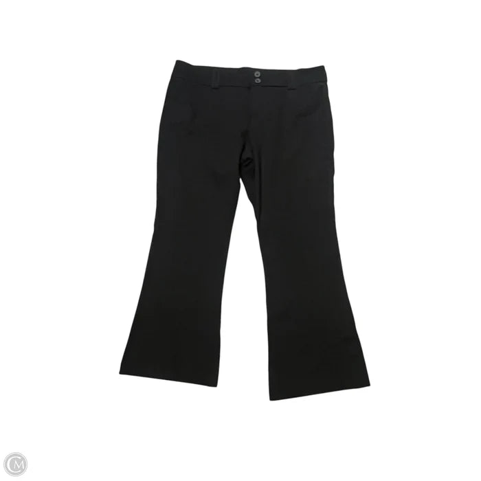 Jeans Cropped By Torrid In Black, Size: 14