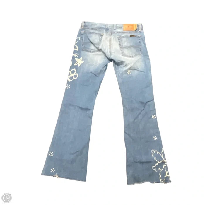 Jeans Flared By Lucky Brand In Blue Denim, Size: 6