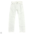 Jeans Skinny By 7 For All Mankind In Cream Denim, Size: 0