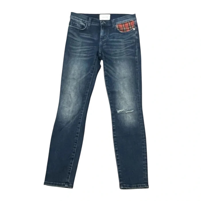 Jeans Skinny By Current/elliott In Blue Denim, Size: 2