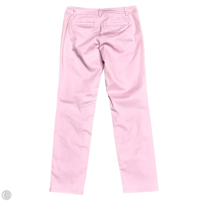 Jeans Skinny By Loft In Pink Denim, Size: 0
