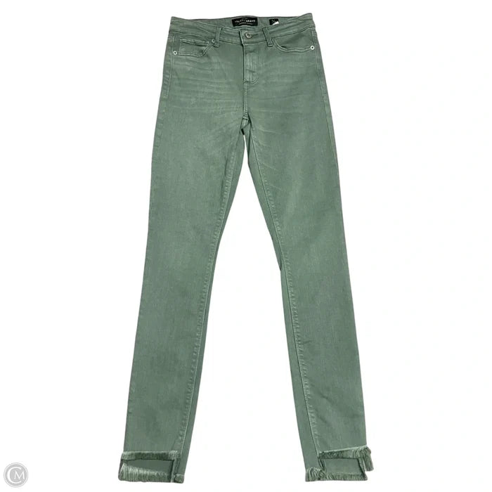 Jeans Skinny By Lucky Brand In Green Denim, Size: 2