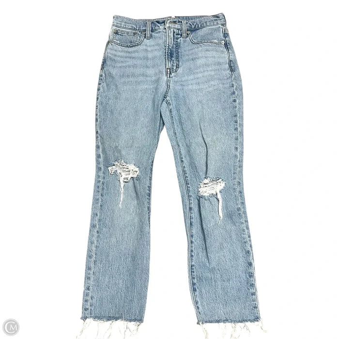 Jeans Skinny By Madewell In Blue Denim, Size: 2