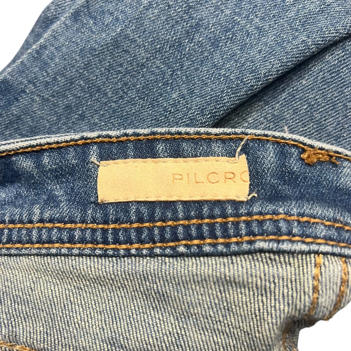 Jeans Skinny By Pilcro In Blue Denim, Size: 4