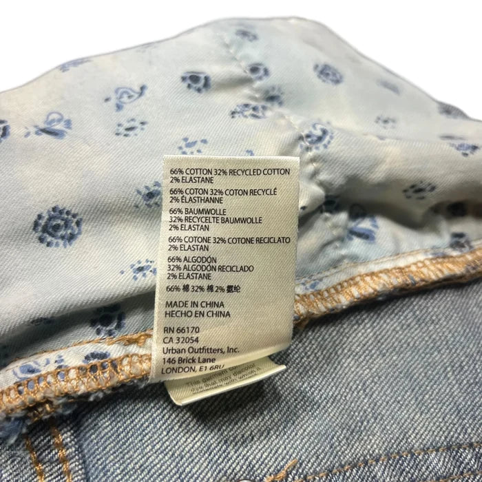 Jeans Skinny By Pilcro In Blue Denim, Size: 4