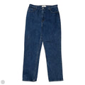 Jeans Straight By Abercrombie And Fitch In Blue Denim, Size: 12