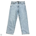 Jeans Straight By Calvin Klein In Blue Denim, Size: 12