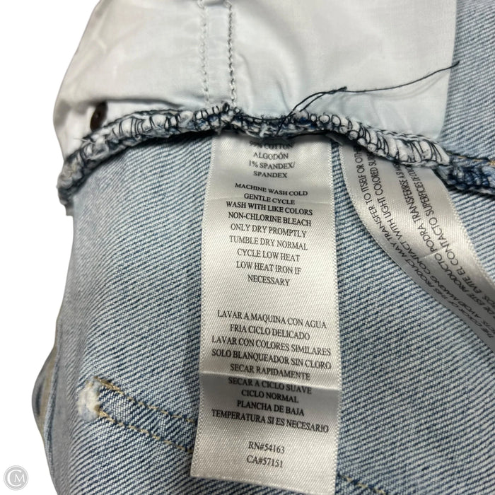 Jeans Straight By Calvin Klein In Blue Denim, Size: 12