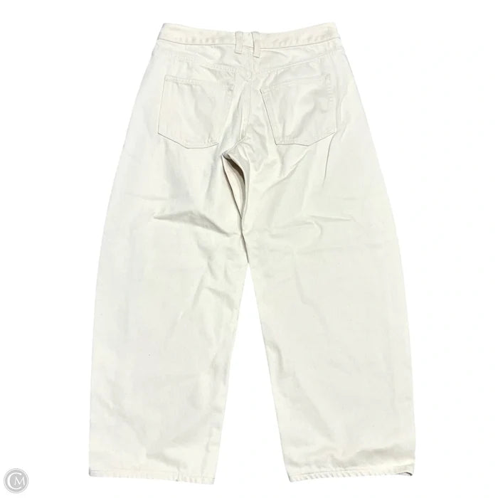 Jeans Straight By J. Crew In Beige, Size: 2