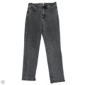 Jeans Straight By Madewell In Black Denim, Size: 2