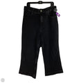 Jeans Straight By Pilcro In Black Denim, Size: 14 (32)