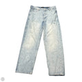 Jeans Wide Leg By Banana Republic In Blue Denim, Size: 8