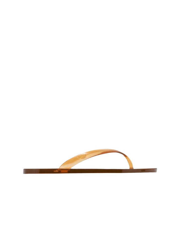 Flip Flops Ancient Greek Sandals Jelly Flip Flops Caramel Apoella