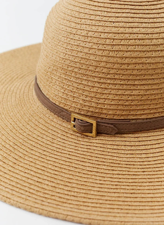 Hats Melissa Odabash Jemima Hat Beige O/S / Beige Apoella
