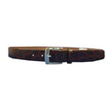 Joseph Abboud Croc Belt-Brn: Description Joseph Abboud genuine leather dark brown belt with a crocodile pattern