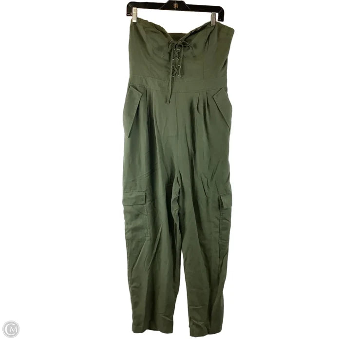 Jumpsuit By Express In Green, Size: 12