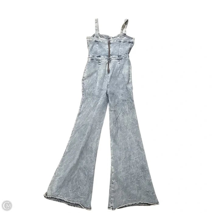 Jumpsuit By Highway Jeans In Blue Denim, Size: M