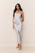 Kalo Silk-Blend Floral Maxi Skirt